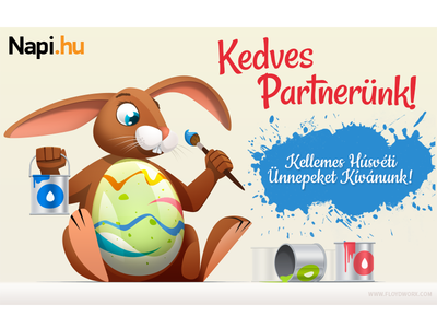 Easter greeting card