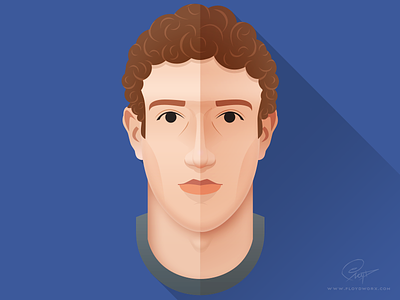 Mark Zuckerberg - Infographic element
