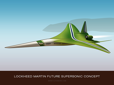 Future aircraft #2 - infographic element aircraft airplane future plane supersonic vector