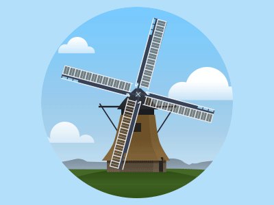 Windmill anim test after effects test windmill