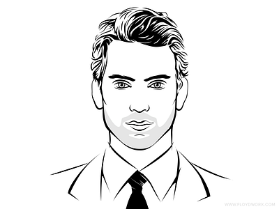 Male avatar avatar black character face illustration male picture portrait profile white