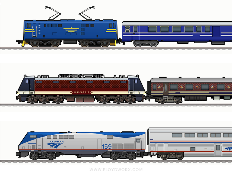 Trains V4 Infographic Elements By Csaba Gyulai On Dribbble