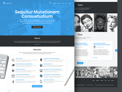 Creative agency site agency design landing minimal page ui ux web webdesign website