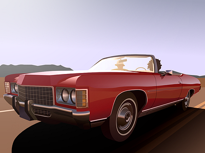 1971 Chevrolet Impala Convertible from Fear and Loathing in Las Vegas