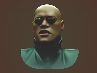 Matrix - infographic element affinity character design face film head illustration male man movie portrait vector