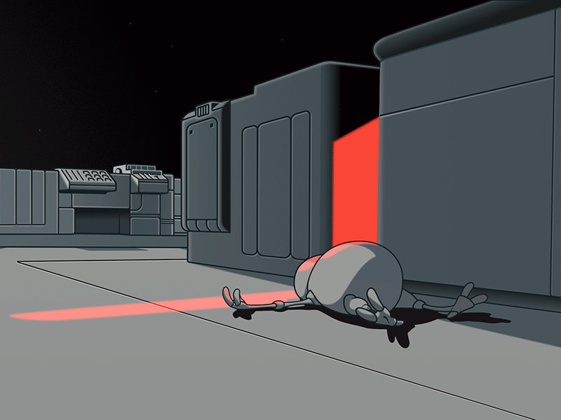 Time Masters - Blackout on board anim animation cartoon film illustration movie space spaceship stroke urai