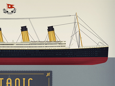 Titanic 100 years infographics broken deep ice iceberg infographics ocean sank sea ship sink sunken titanic vector