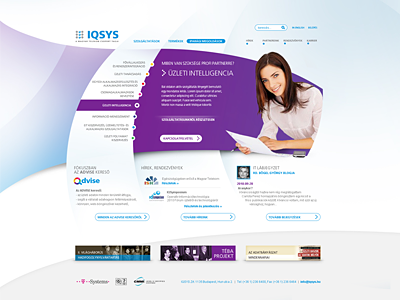 IQSYS webdesign company iqsys site telecommunication telekom webdesign website
