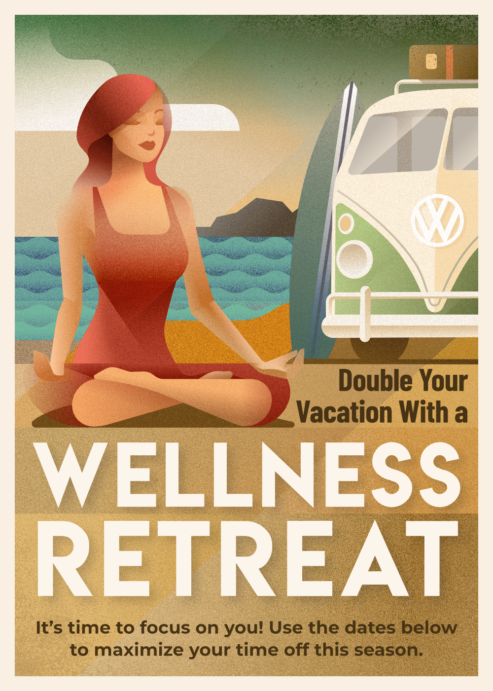 Wellness Retreat Infographic Header By Csaba Gyulai For Siege Media