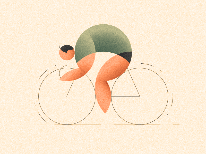 Cyclist - process of creation