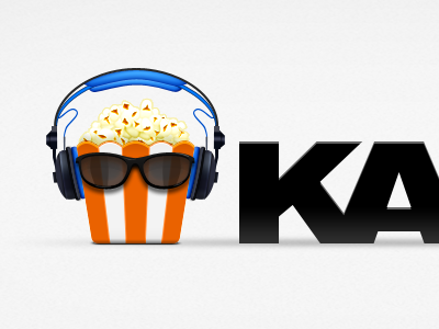 Kamuze.com logo amuse enjoy entertain entertainment film kamuze layer fx listen movie music pen tool vector vexel