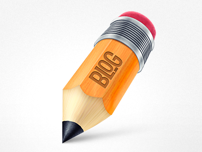 Blog.hu pencil blog illustration pencil shape texture vector