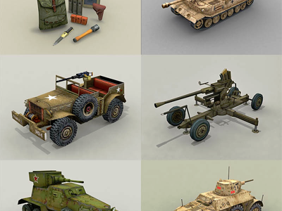 Codename: Panzers game units 3d codename fight game jeep model panzers real rts strategy tank texture time unit war world
