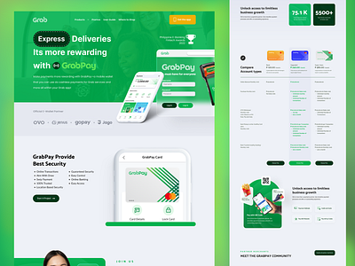 Finance Management Landing Page bank banking credit card finance fintech graphic design hero banner landing page ui ux web design