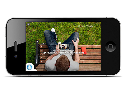 AT&T iAd - Zoom ae afterfx apple art direction design iphone material design mobile ui uiux ux