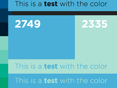 Comparing colors