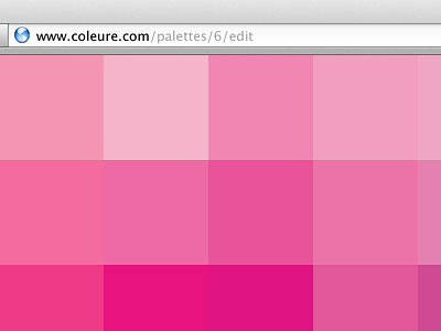 Shareable palettes