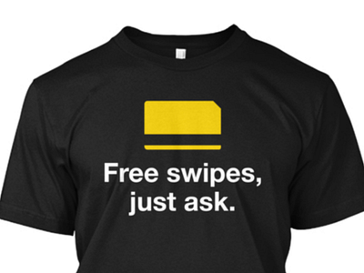 Free swipes t-shirt