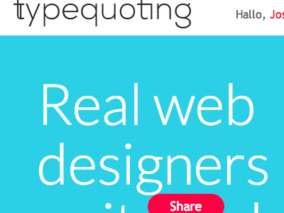 Type Quoting css html ui ux webdesign