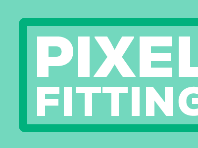 Pixel-fitting screencast