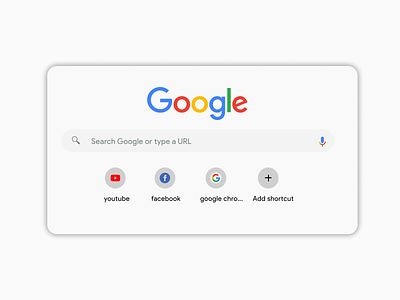 Daily UI - Recreation og Google search bar