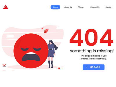 Daily UI - 404 Error Page