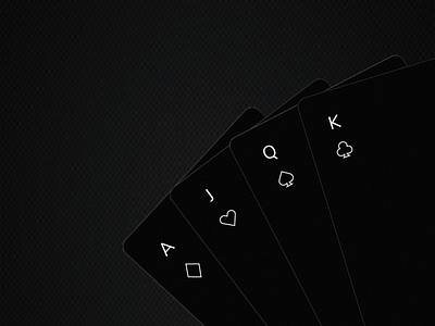 Daily UI - cards with stroke symbols illustration logo ui ux vector