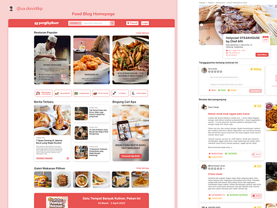 Pergikuliner Website Redesign