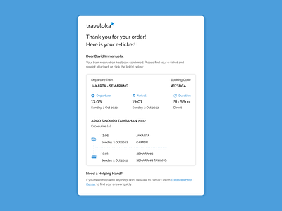 E-mail Receipt daily ui challenge design e mail receipt travel ui ux