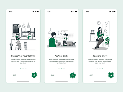 Onboarding coffee daily ui challenge design mobile app onboarding order ui ux