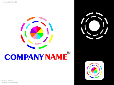 CIRCLE LOGO TEMPLATE circle design graphic design logo logo template template