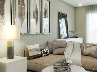 Interior Design Project | Lisbon Apartment 3d design interior interiordesign render