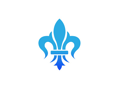 fleur-de-lis symbol branding graphic design illustration logo vector