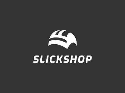 SlickShop branding design logo vector