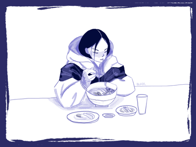 Eat alone
