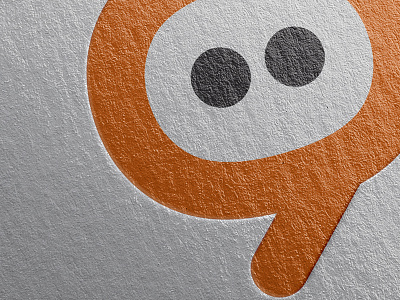 Ciaopeople logo detail ciaopeople face happy identity logo design orange social network