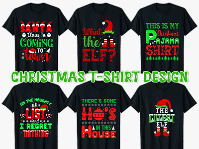 Merry Christmas T-shirt Designs