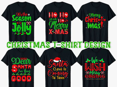 Merry Christmas T-shirt Designs