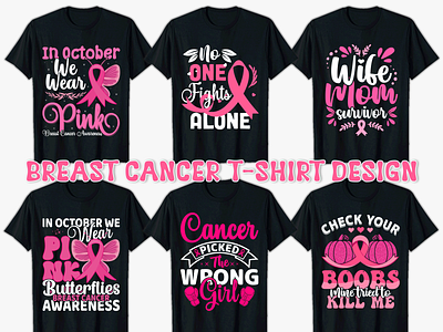 Breast Cancer T-shirt Designs