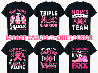 Breast Cancer T-shirt Designs