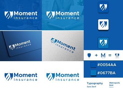 Logo Design For an Insurance and Finance Company finance logo insurance logo logo logo design m logo