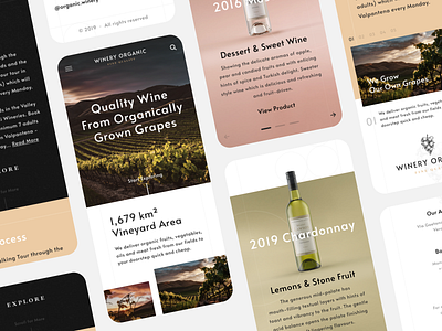 Winery Mobile Website