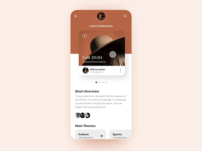 Mobile App Page Transition ae aep after effects animation app box card collection fade flinto interface layout mobile prototype scroll slider smooth transition ui ux