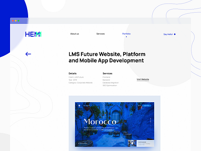 Hemm Studio Portfolio - Case Study app case study desktop development experience figma grid interface layout mobile portfolio responsive studio typography ui user interface ux web design website