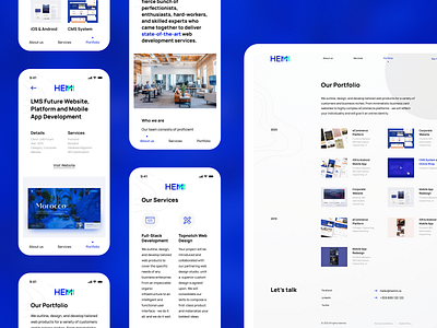 Hemm Studio Portfolio - Responsive