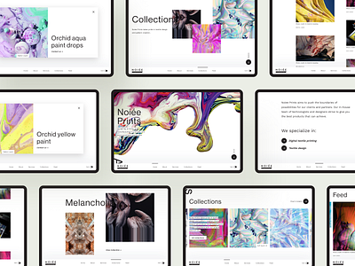 Noiee Prints – Desktop UI