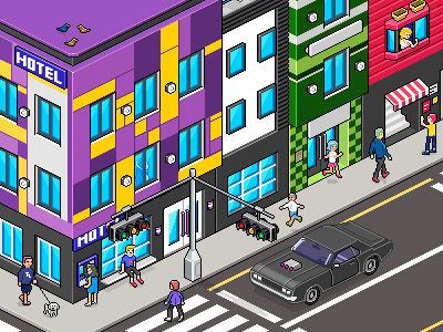 Pixel Street