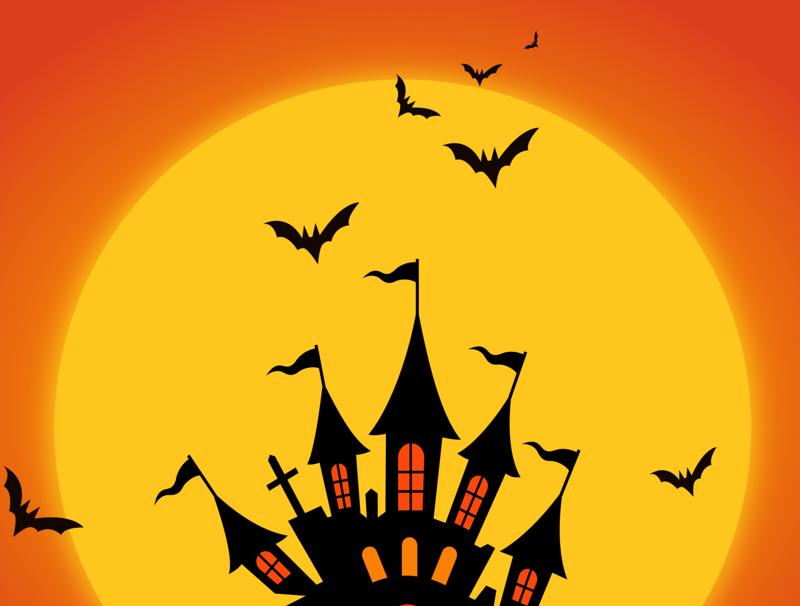 Halloween Horror Scene by Aroosha Aftab on Dribbble
