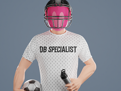 football player 3d 3d character 3d design 3d nft branding design graphic design illustration logo nft typography ui ux vector