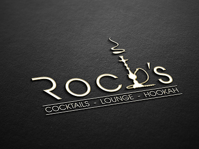 Logodesign Shisha-Bar Rocks branding graphicdesign logo logodesign